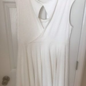 Torrid cream lace dress